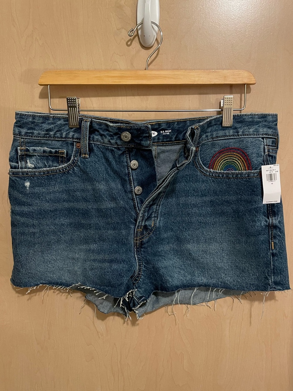 Old Navy 3-Inch Button-Fly Denim Shorts
